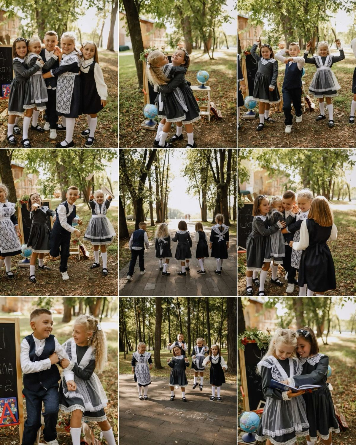 Выпускной альбом (первоклашки). Фотограф Константин Калачёв