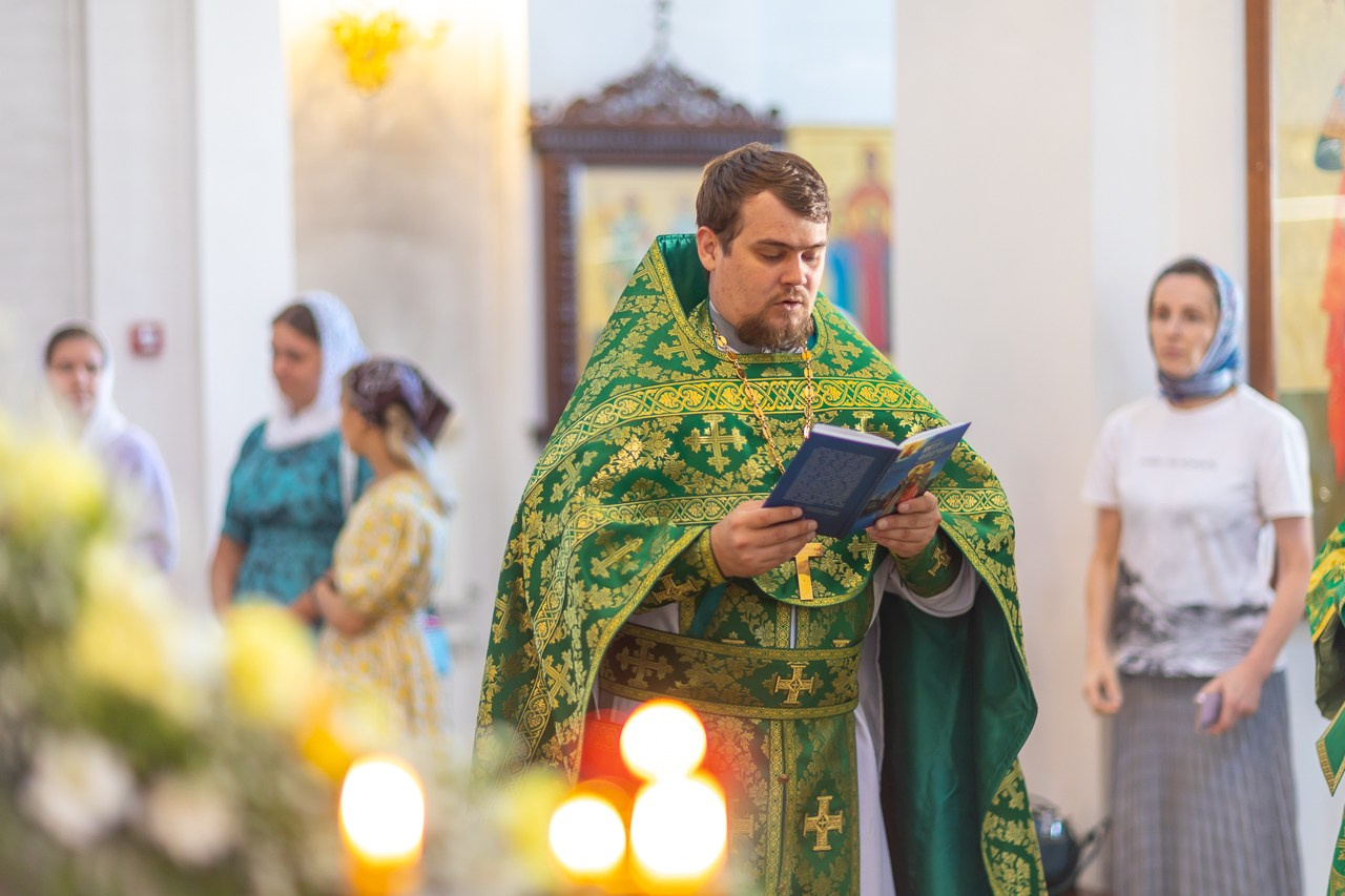 Малый престольный праздник храма. Саратовское Северо-Западное благочиние