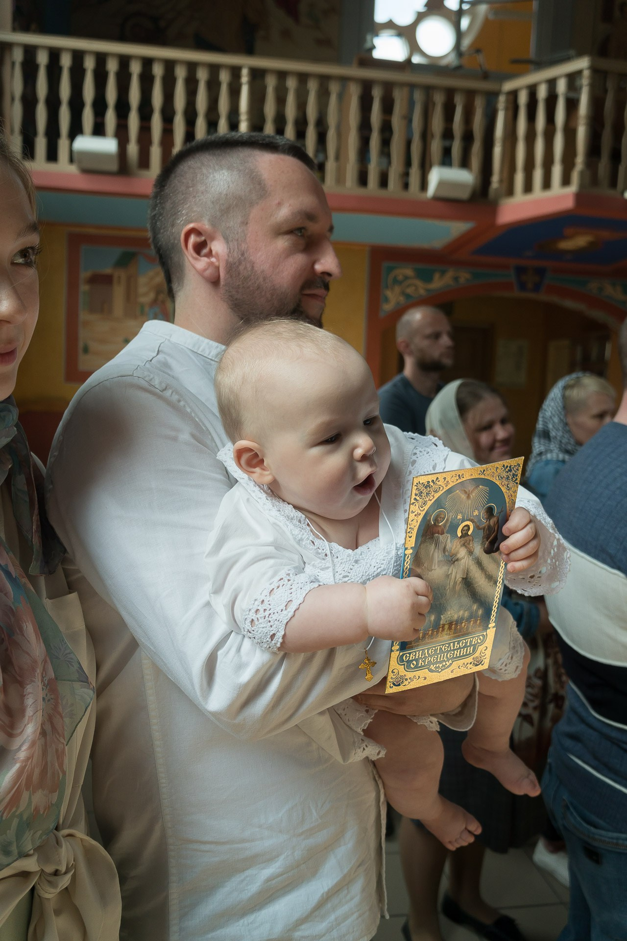 Крещение Платона в Покровском храме. Фотограф Татьяна Рутковская Калининград