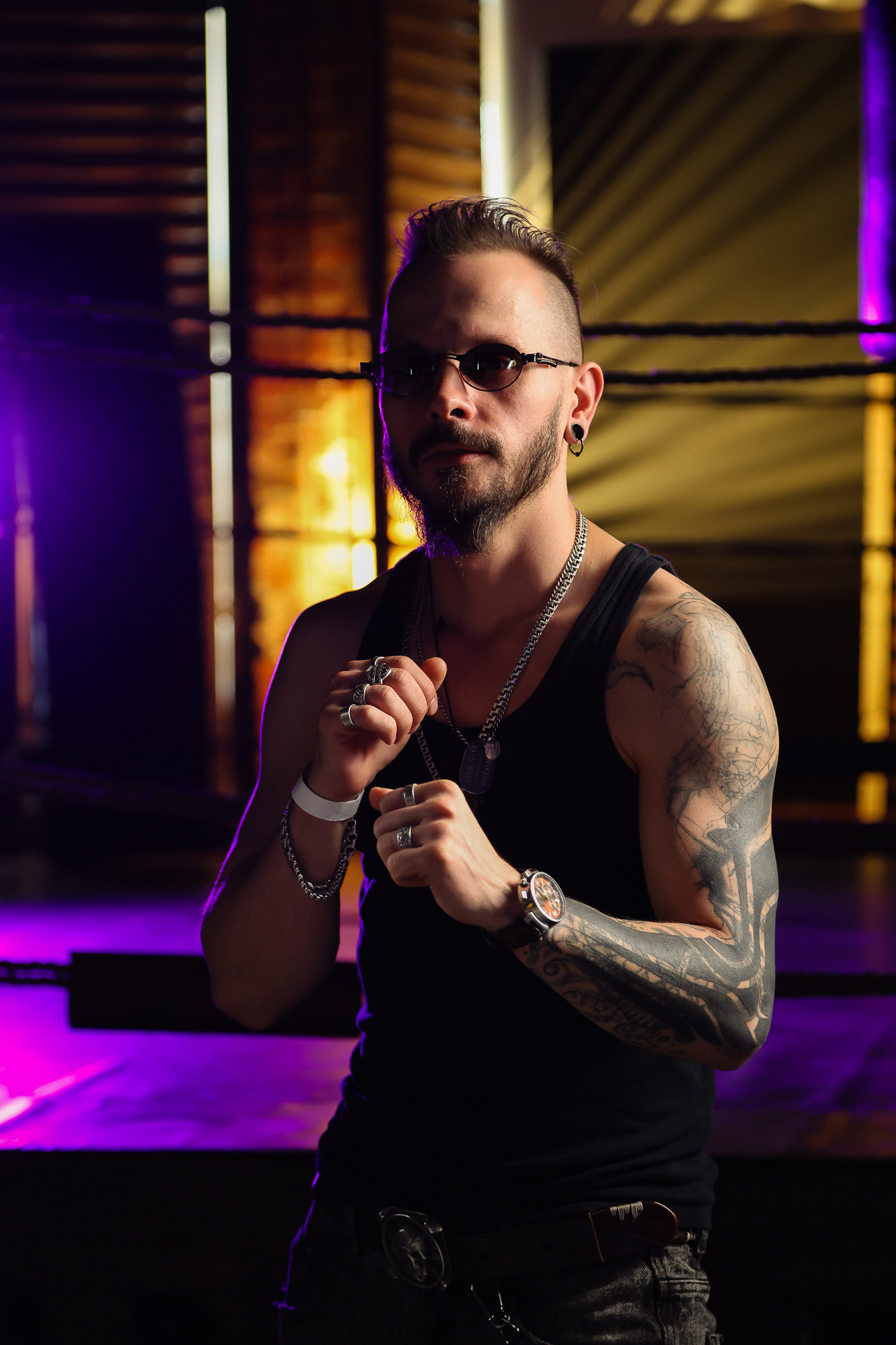 Фотографии на ринге в студии в СПб