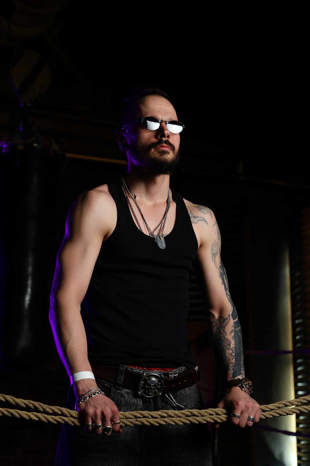 Фото на ринге в студии в СПб