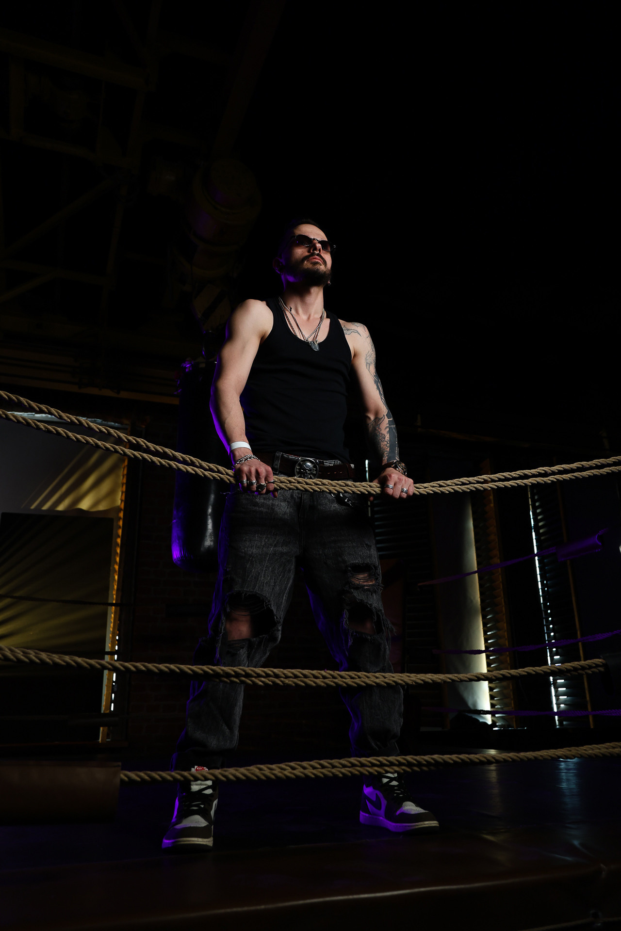 Фотосъемка на ринге в студии в СПб