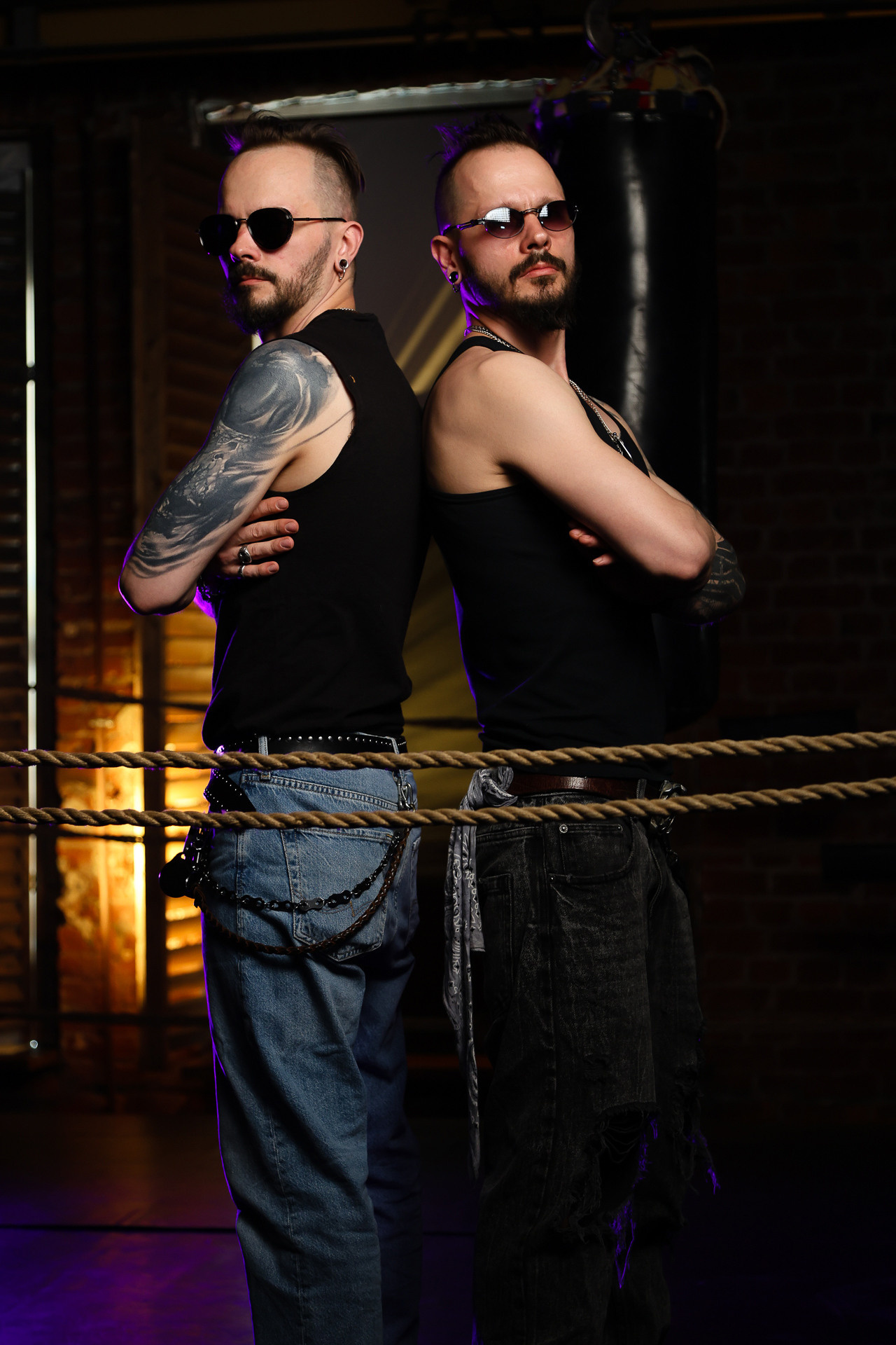 Фотосессия на ринге в студии в СПб