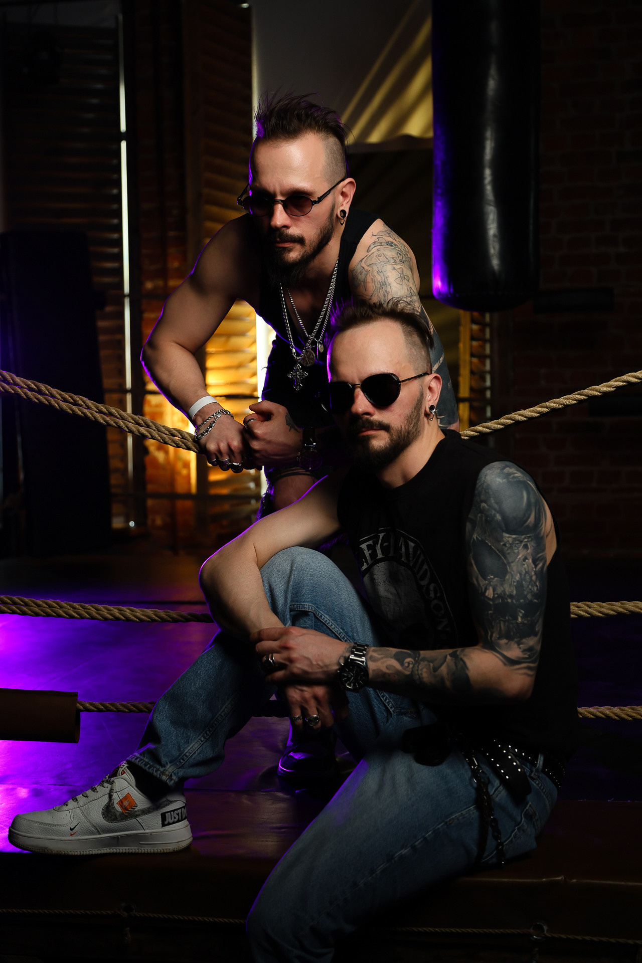 Фотографии на ринге в студии в Санкт-Петербурге