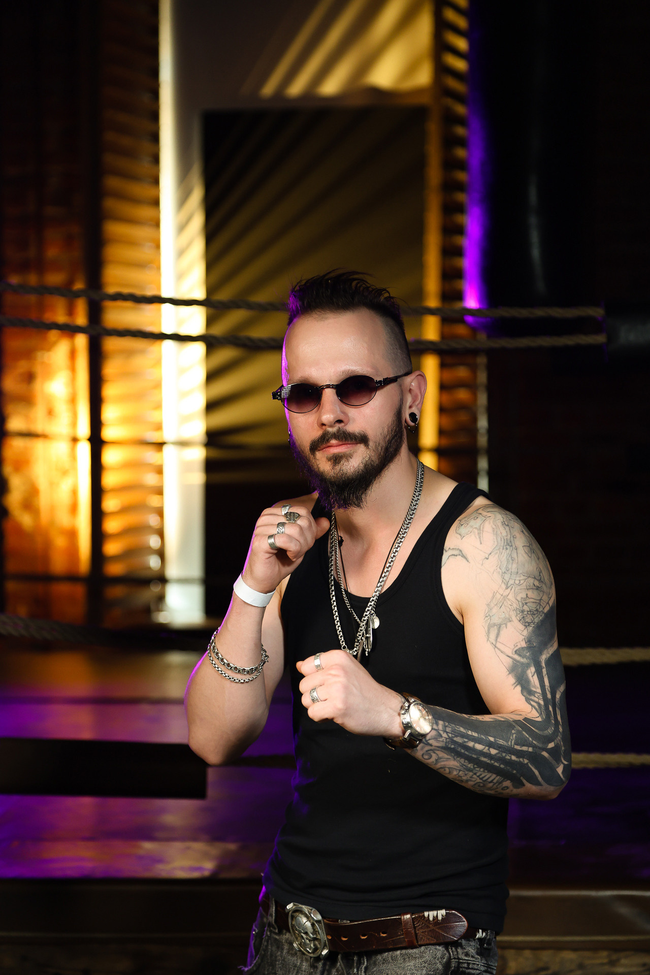 Фотосъемка на ринге в студии в Санкт-Петербурге