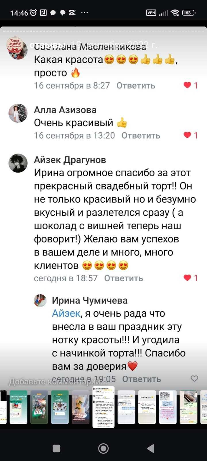 Кондитер Чумичева. Подрядчики и друзья сети свадебных площадок House for wedding