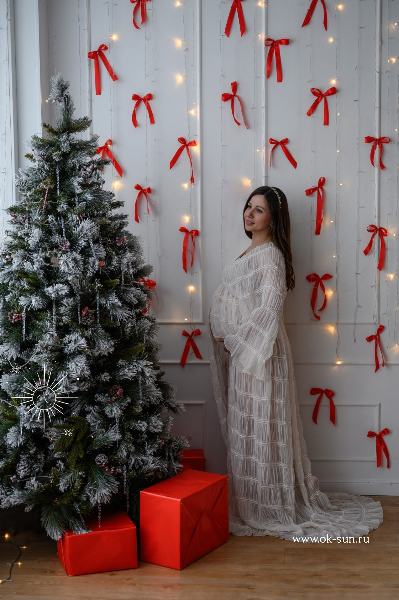 Фотосессия беременности с мужем и ребенком в Москве