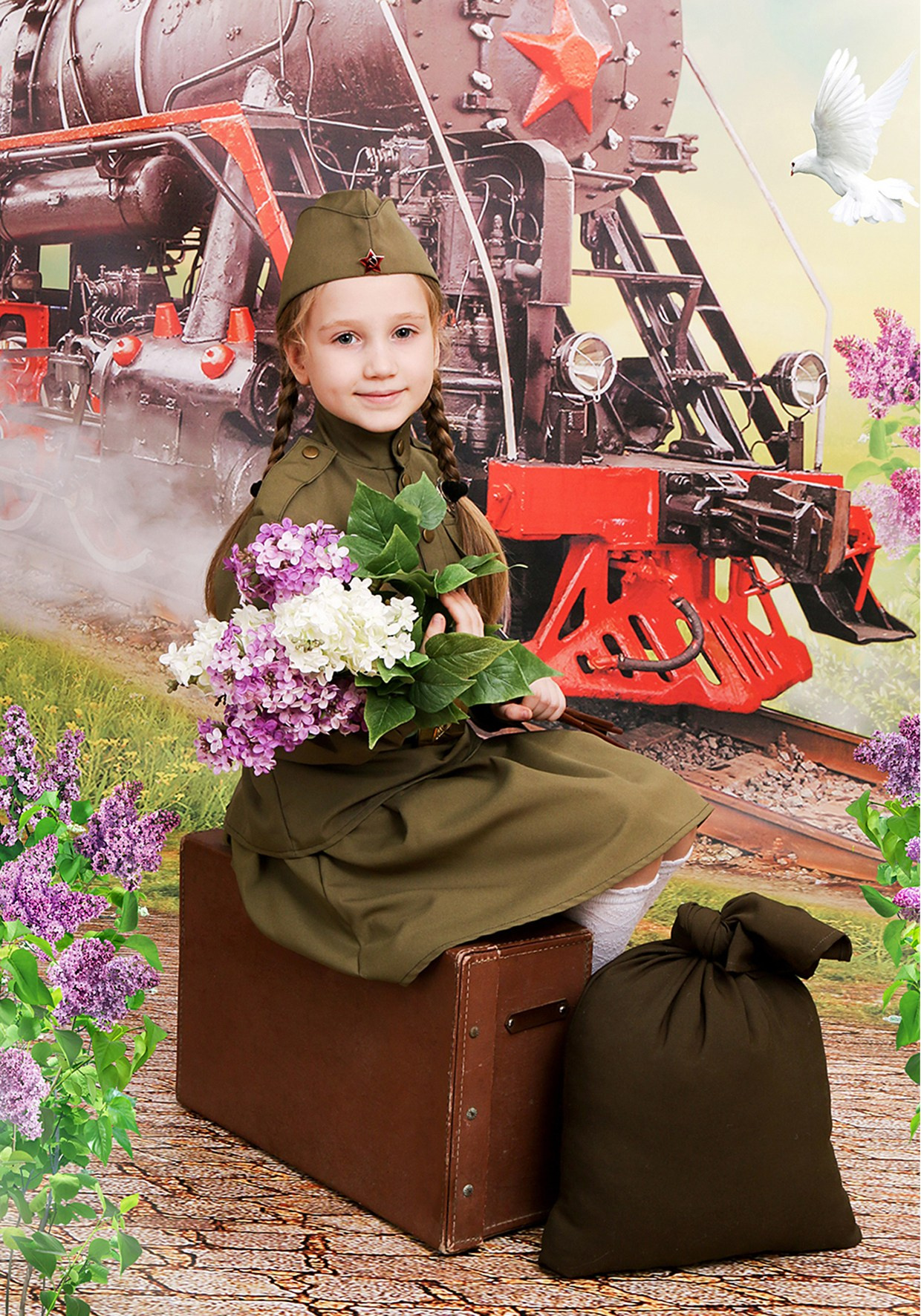 Портреты. Три Жирафа