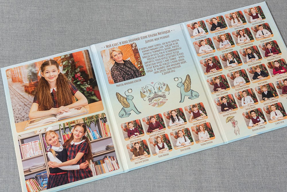 Трюмо. Школа 4 класс. Выпускные альбомы СПБ. Фотограф в Садик и Школу