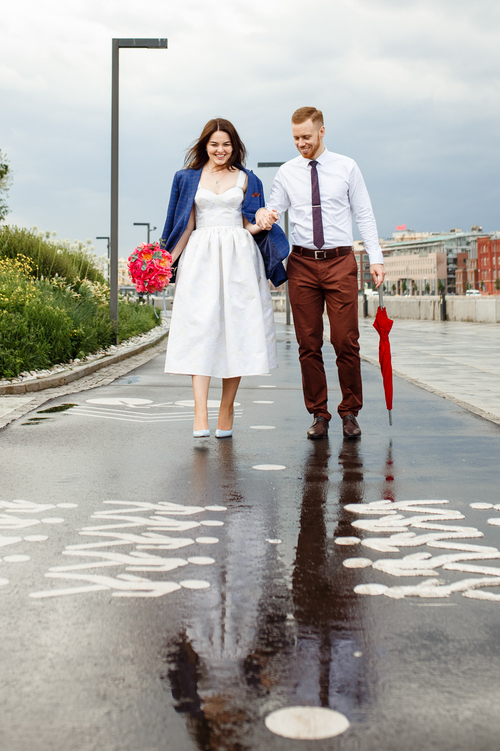 Свадебная фотосъёмка Аланы и Олега. Портретный и свадебный фотограф Алла Карени Москва