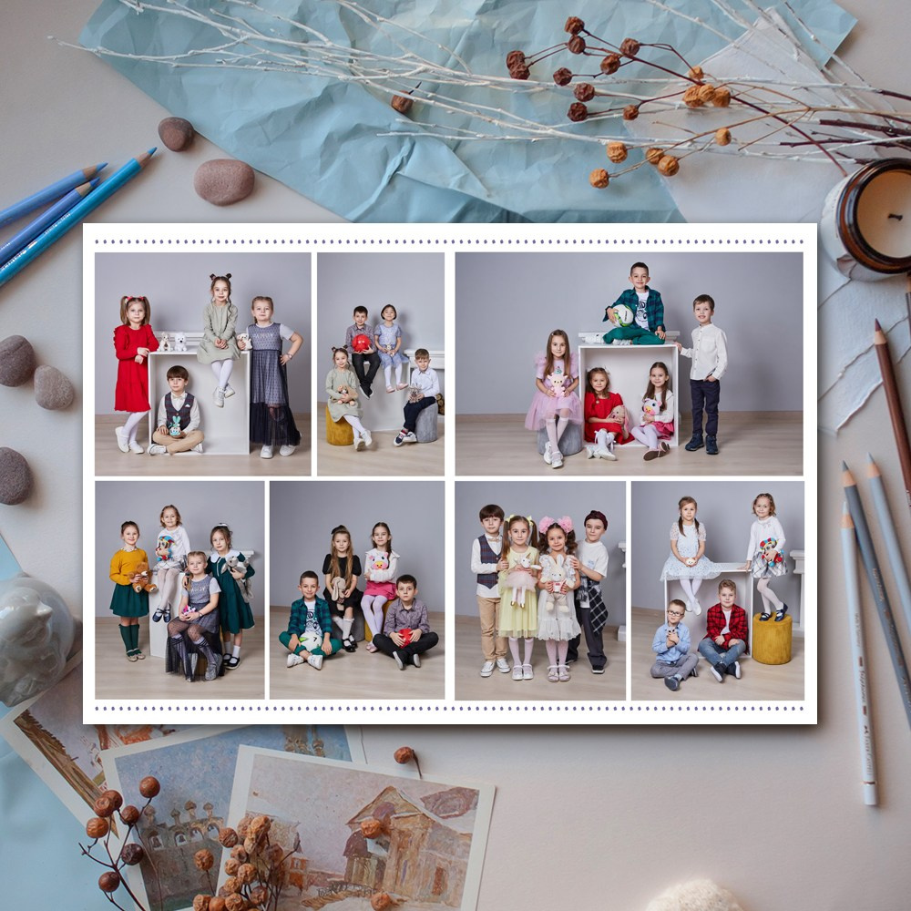 Выпускной фотоальбом «Стильный» — заказать в студии «Миллион Портретов