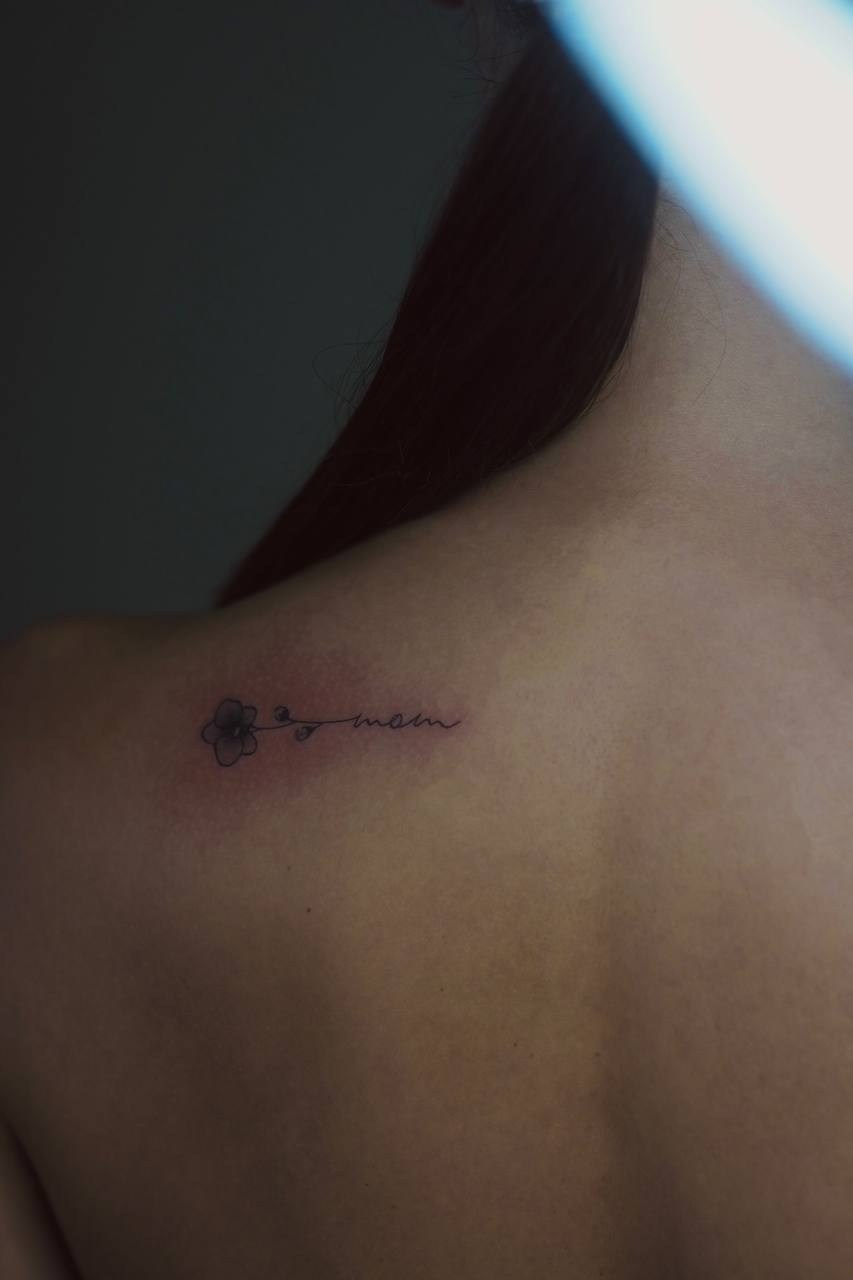 Мини тату. Женский фотограф и мини-тату мастер Москва Юлия Солодкина