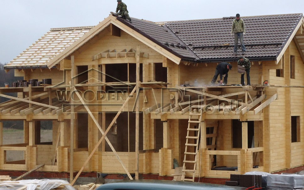 «Александров» 223 кв. м. Проекты деревянных домов