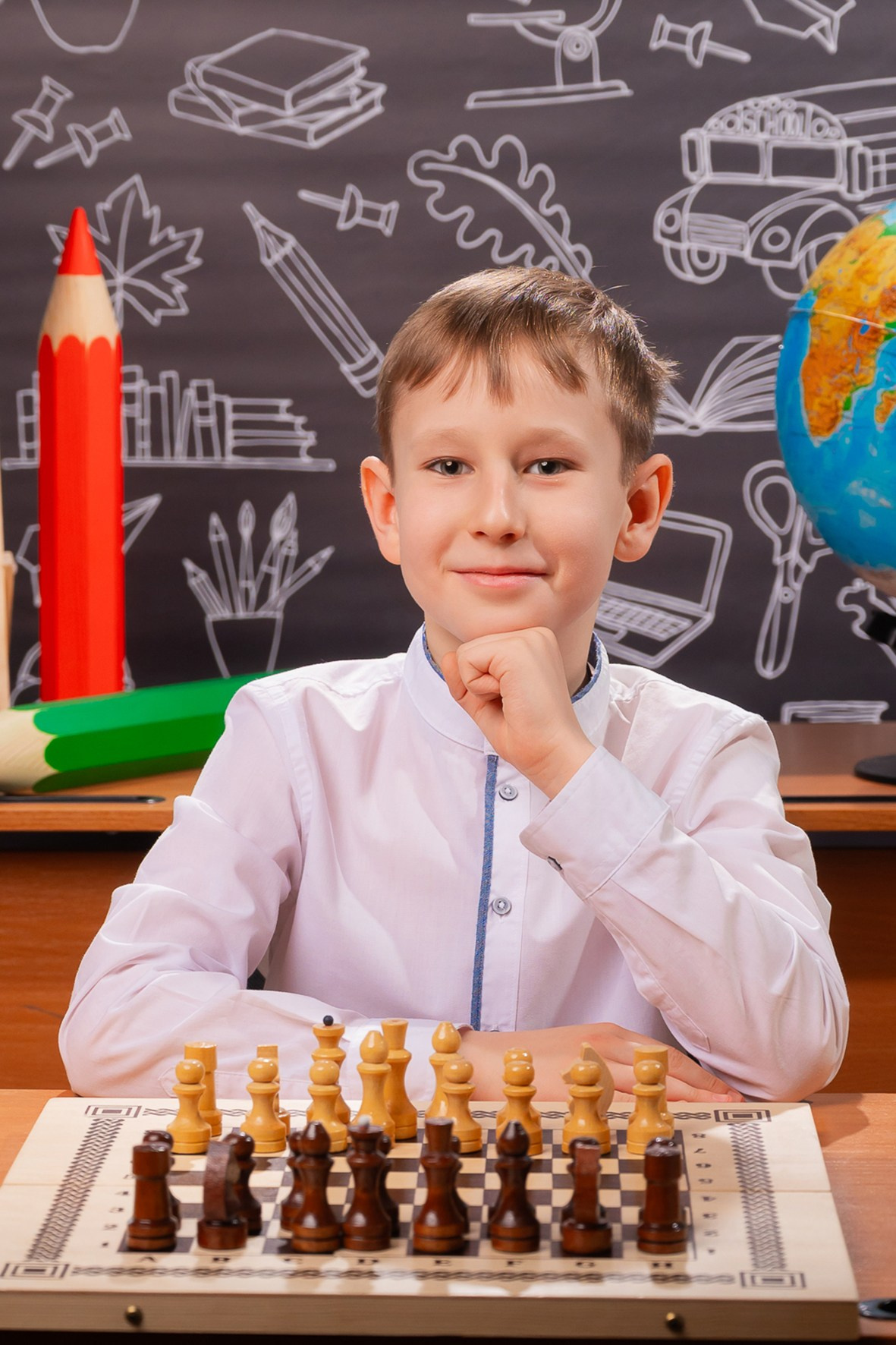 Начальная школа (виньетка). Фотограф в Москве Кирилл Никонов