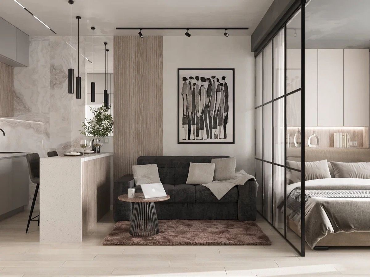 Умное зонирование: функции и эстетика перегородок. Ирина Змазнева_Дизайнер интерьера_Новосибирск