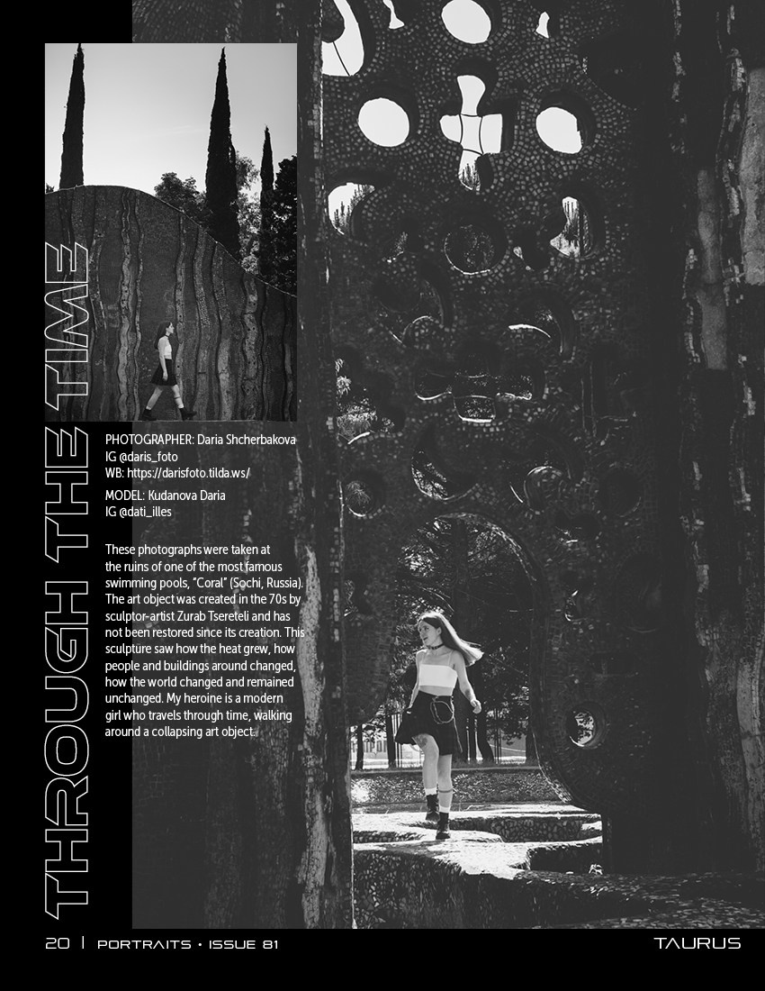 Публикация фотосессии в журнале из Флориды. Фотограф в Сочи | Щербакова Дарья