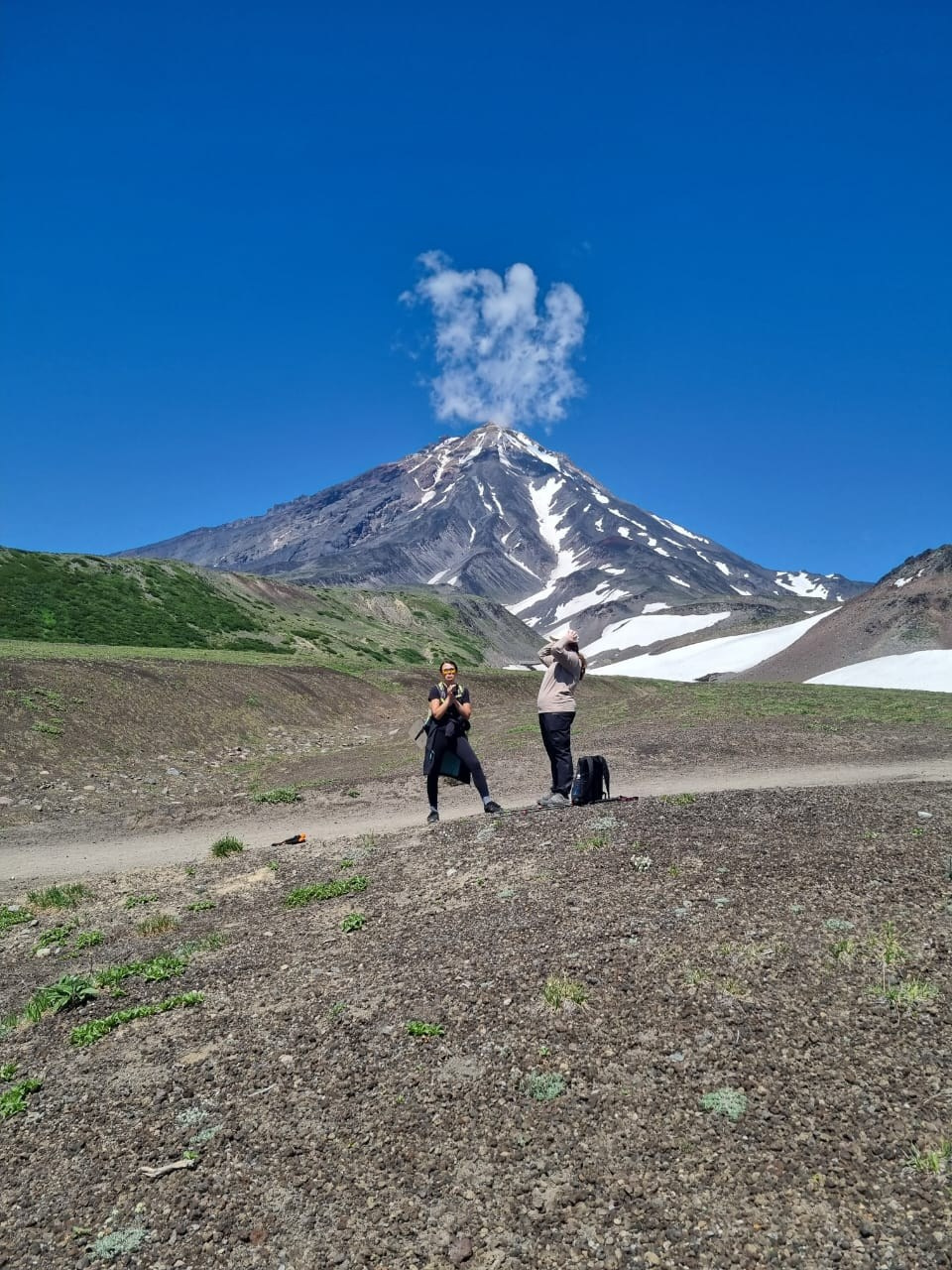 Авачинский перевал и восхождение на экструзию Верблюд. Экскурсионные туры по Камчатке