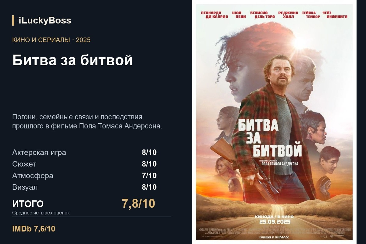 На цепи. ILuckyBoss рекомендует — обзоры кафе и ресторанов Казани, фильмов, сериалов и техники