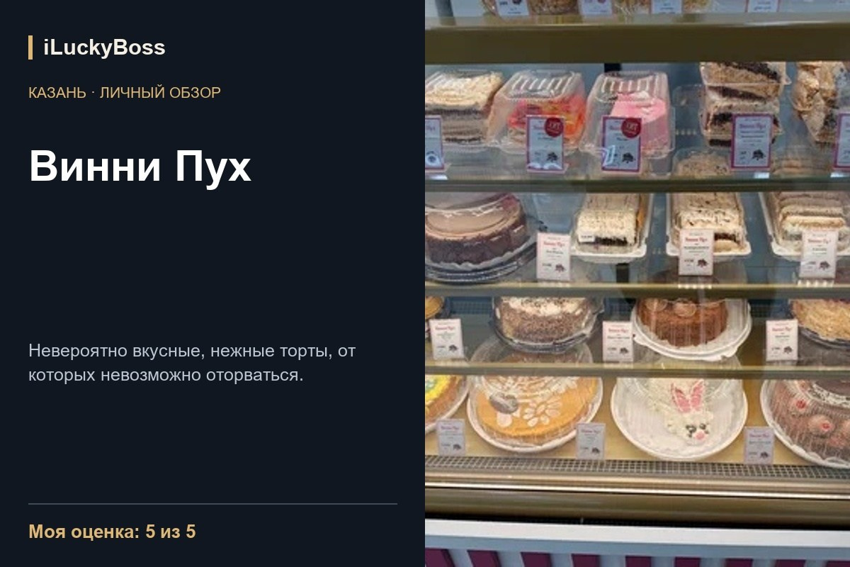 Отзывы о ресторанах и кафе Казани и других городов | iLuckyBoss