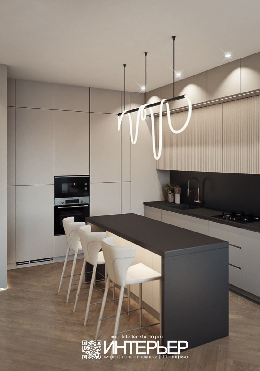 Дизайн-проект квартиры Михаила. ЖК Печорин. Дизайн интерьера, 3D визуализация и 3D моделирование. Создание проектов и чертежей. КМВ: Кисловодск, Пятигорск, Ессентуки и удаленно