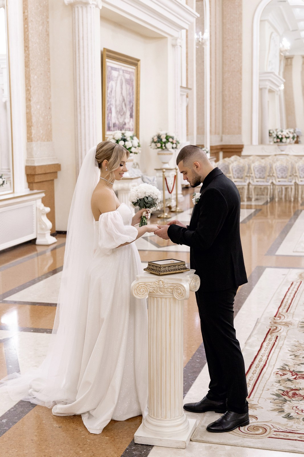 Свадебная церемония в Екатерининском зале, Краснодар. Свадебный фотограф и видеограф Краснодар, Ростов, Сочи, Новороссийск