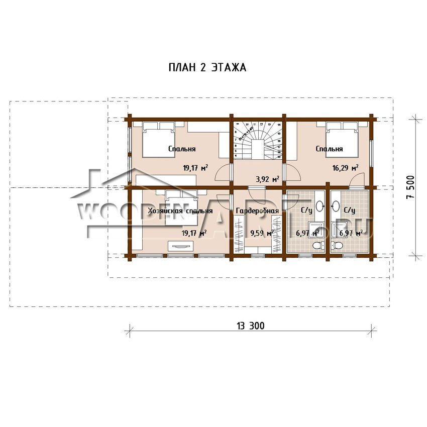«Малахово» 276 кв. м. Проекты деревянных домов