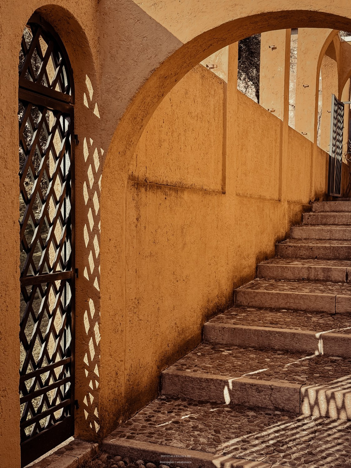 Vittoriale degli Italiani-Бывшая резиденция Габриеле Д’Аннунцио. Авторские стильные фотокартины