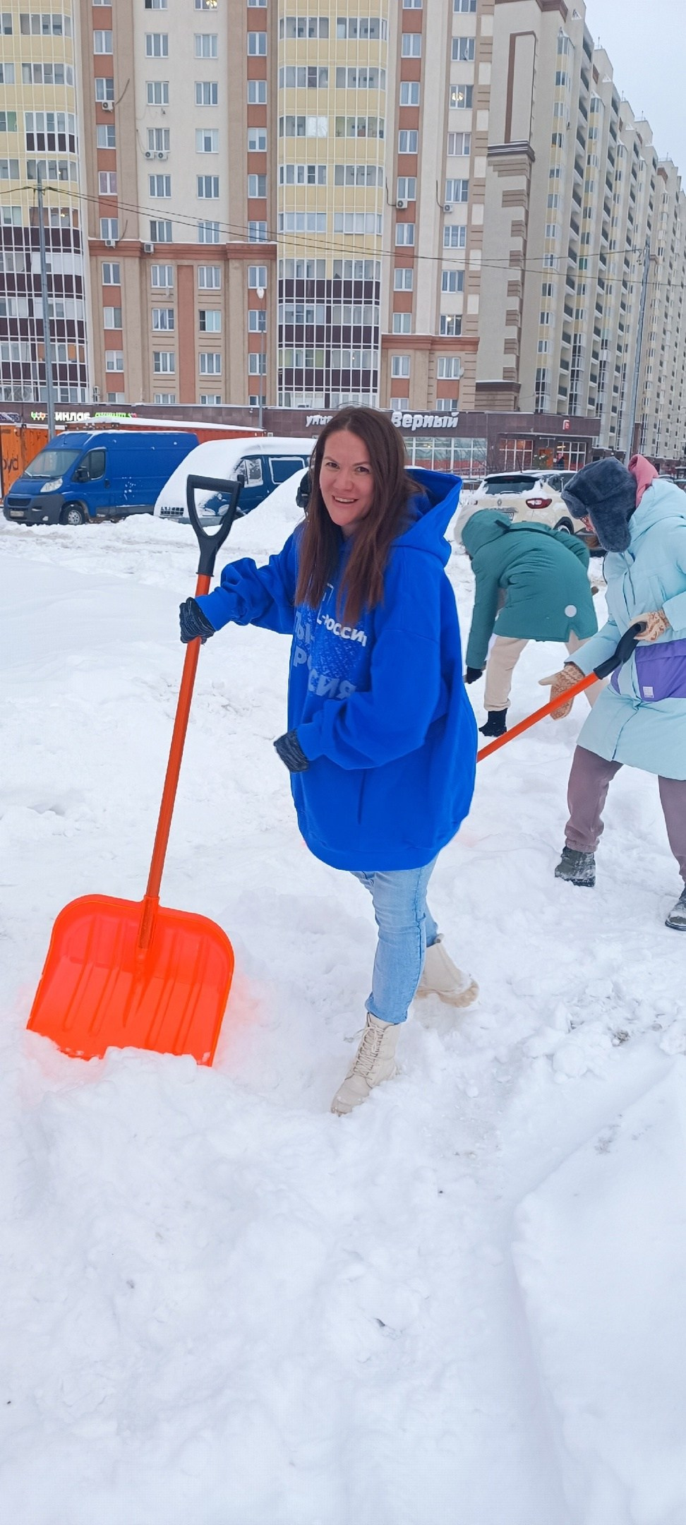 Субботник «Снеговик». Женсовет микрорайона Южный Домодедово