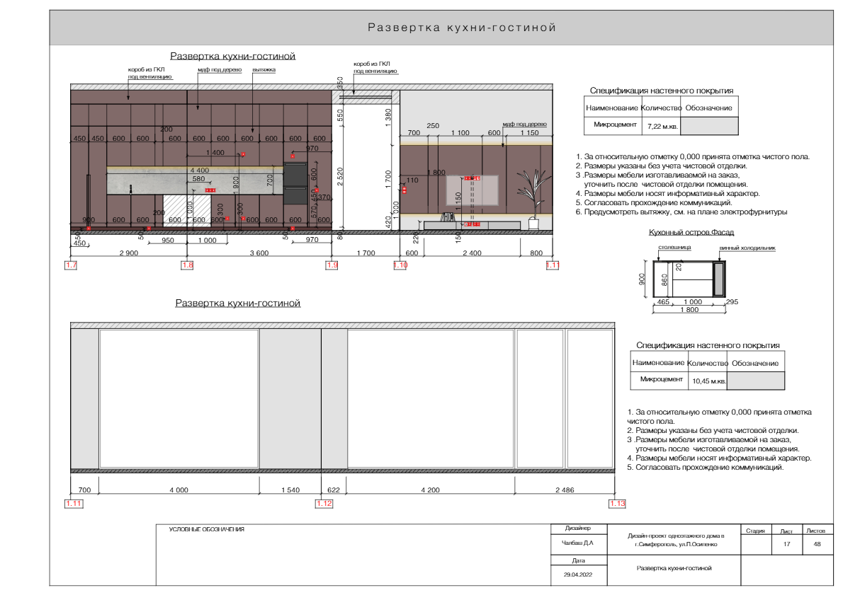 Дизайн интерьера в Крыму