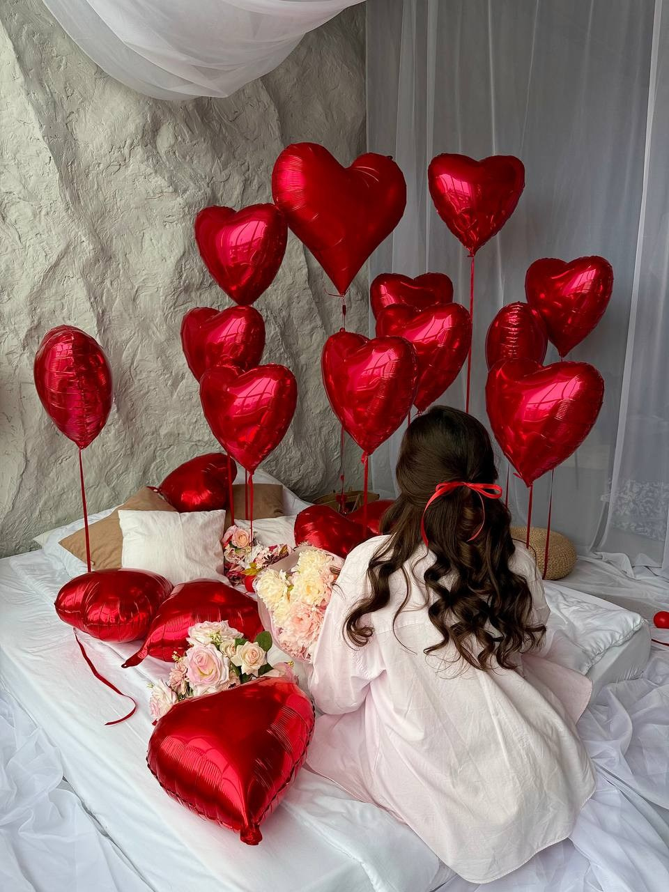 14th Valentine’s Day. Шары с гелием, фотозоны Нови Сад Белград. Balone i dekoracije od balona Novi Sad Beograd