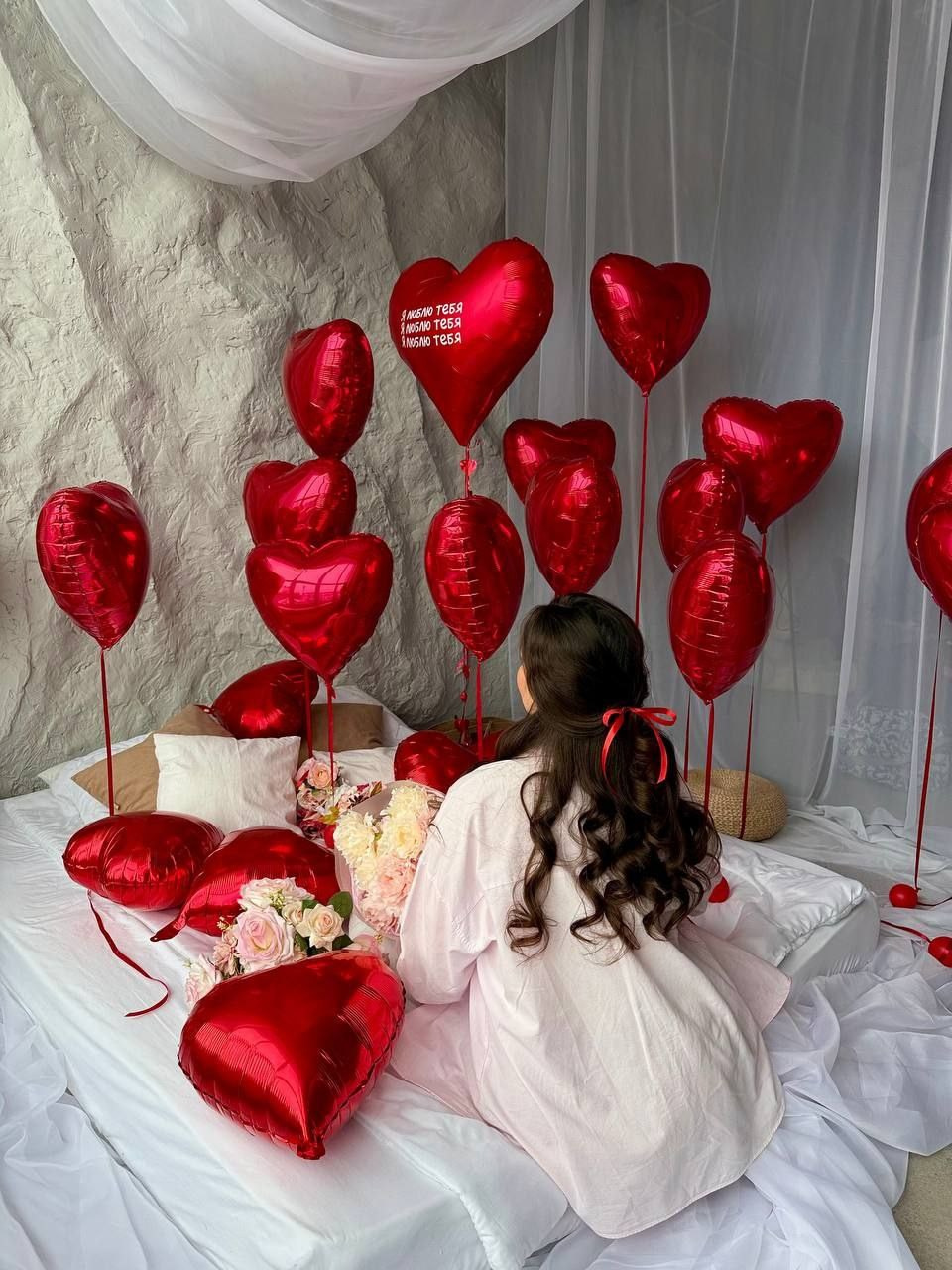 14th Valentine’s Day. Шары с гелием, фотозоны Нови Сад Белград. Balone i dekoracije od balona Novi Sad Beograd