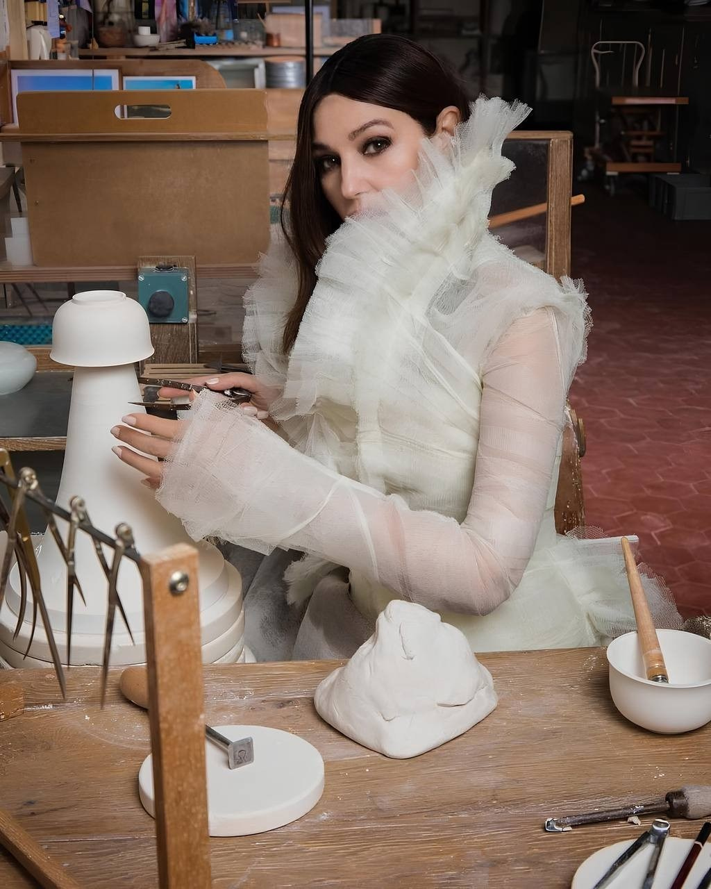 Моника Беллуччи — на обложке Vogue Portugal 2025. Фотограф / Мастерская фотографии МетоD