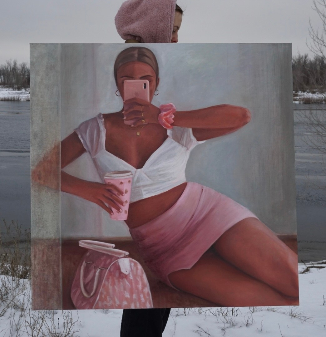 Selfie Culture. Современная художница Диана Рогаткина