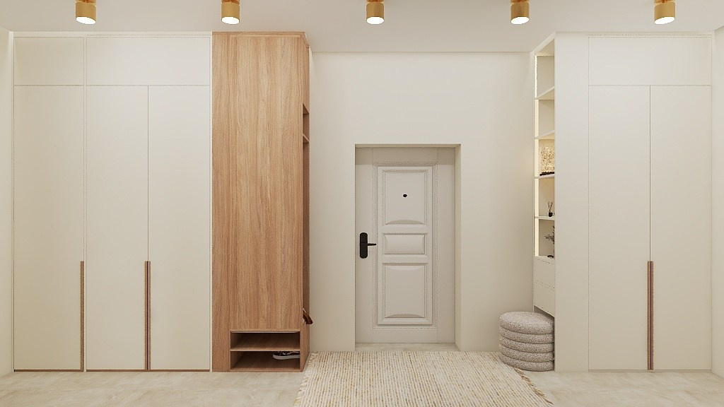 Квартира в Геленджике 94 кв.м. Дизайнер интерьера Вишнякова Ульяна