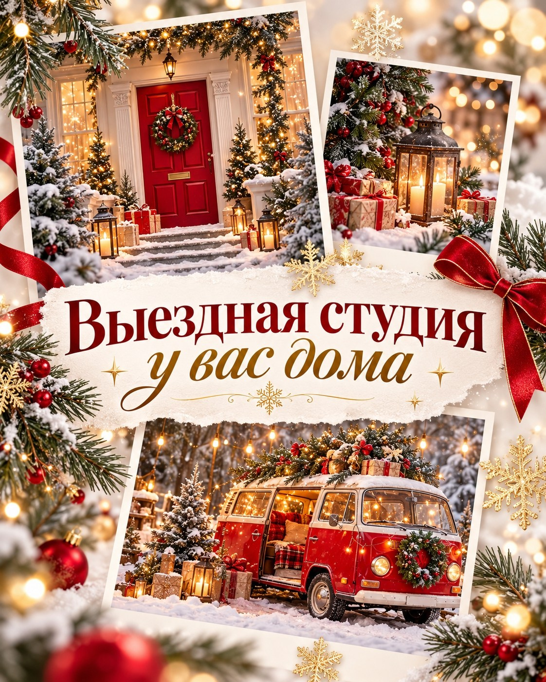 НОВОГОДНИЙ ПРЕМИУМ-ВЫЕЗД. Свадебный и семейный фотограф/видеограф в Краснодаре Наталья Осинская
