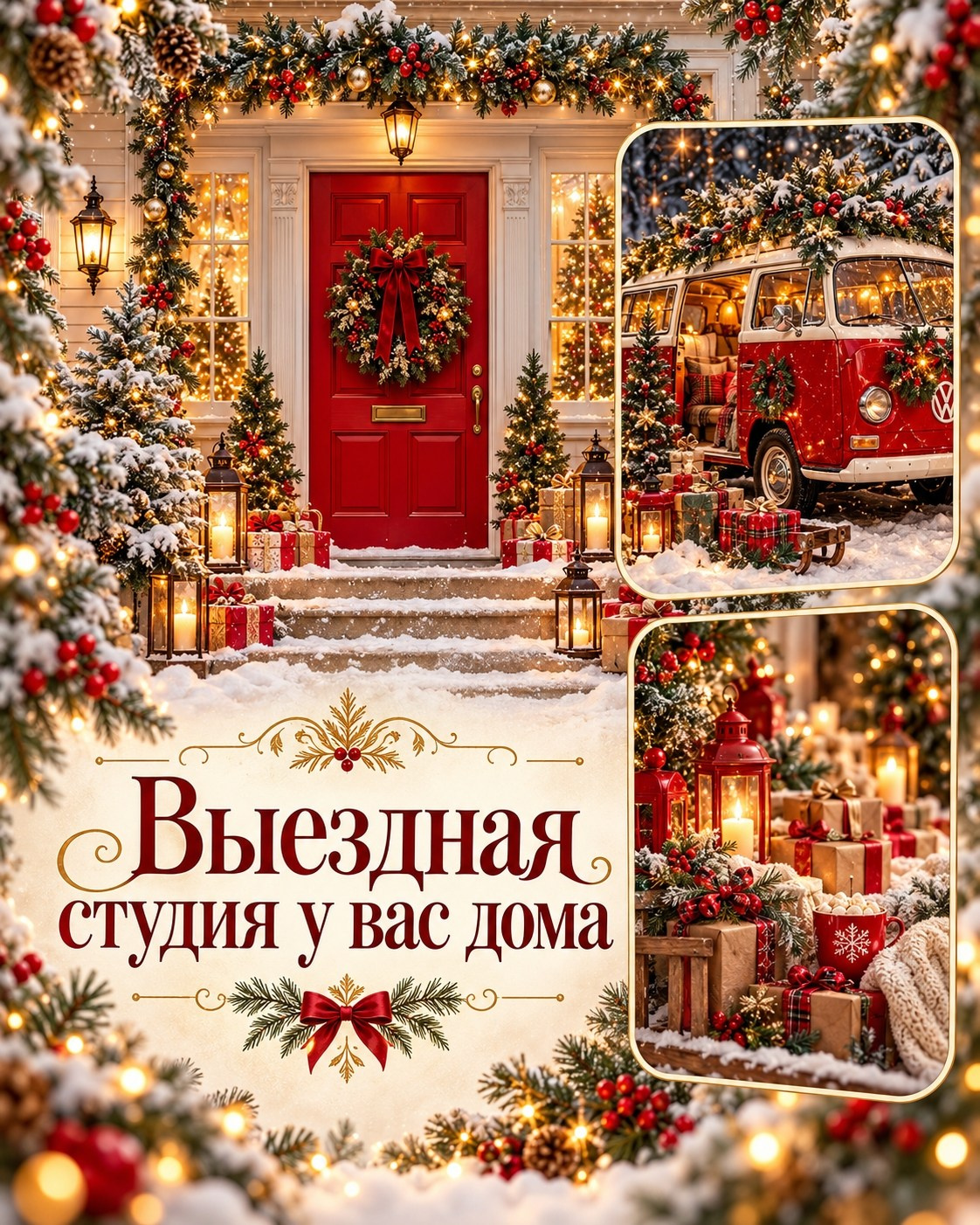 НОВОГОДНИЙ ПРЕМИУМ-ВЫЕЗД. Свадебный и семейный фотограф/видеограф в Краснодаре Наталья Осинская