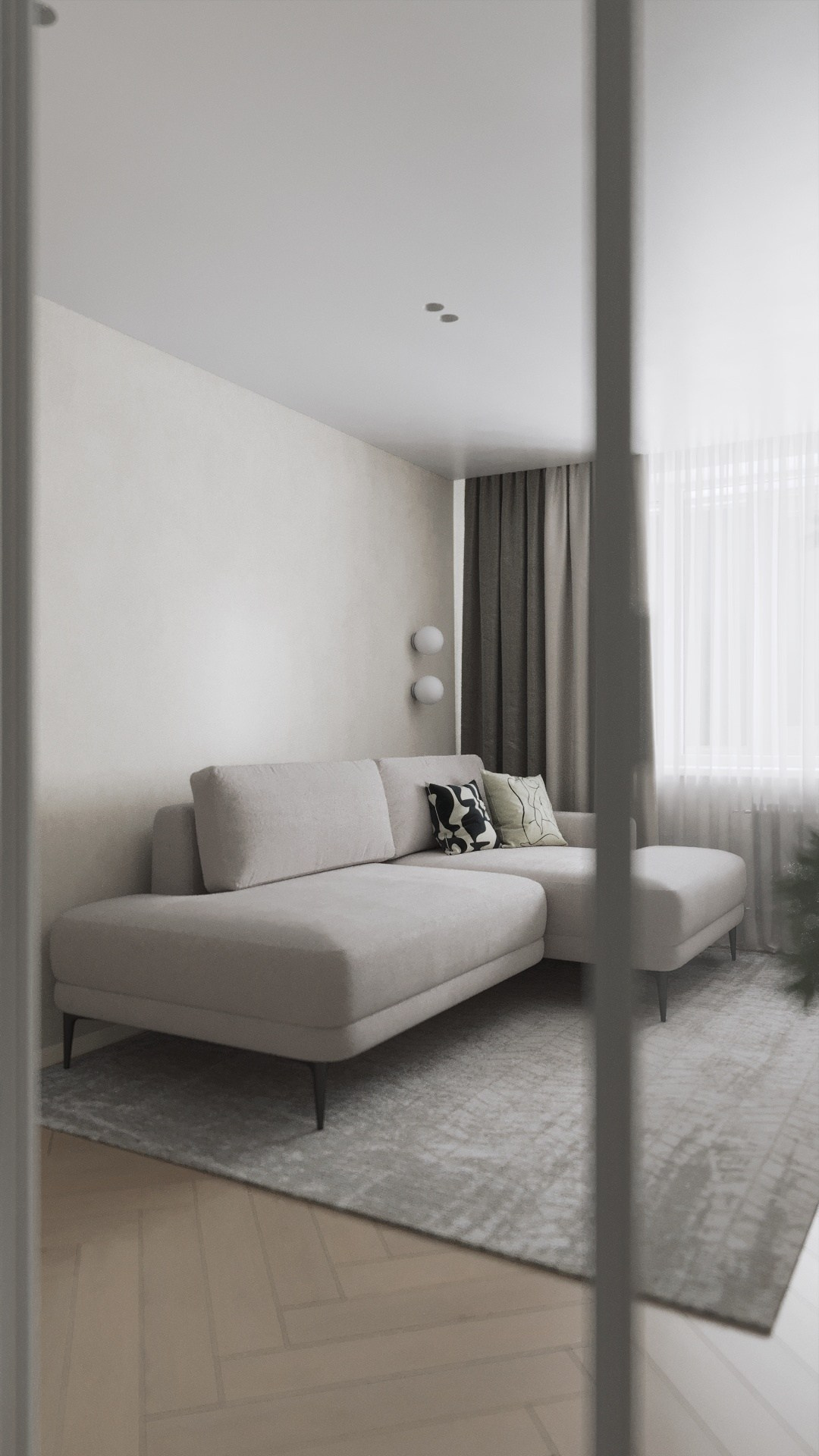 // квартира 36 м². Студия дизайна интерьера ESLI.BURO