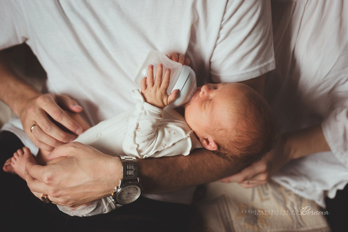 Фотосессия дома с новорожденным. Фотограф новорожденных в Магнитогорске Ксюша Борисова