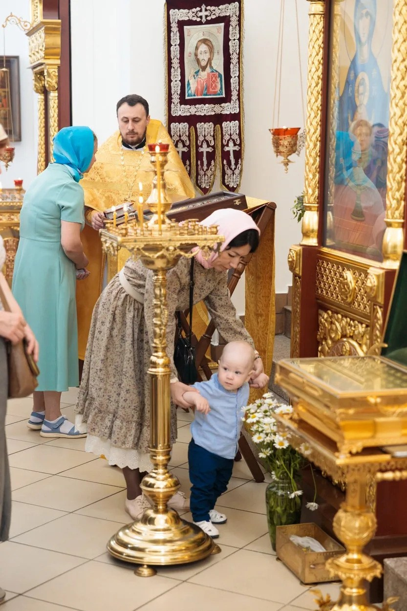 МИТРОПОЛИТ ИГНАТИЙ СОВЕРШИЛ БОЖЕСТВЕННУЮ ЛИТУРГИЮ В ХРАМЕ СВЯТОГО ВЕЛИКОМУЧЕНИКА ГЕОРГИЯ ПОБЕДОНОСЦА. Саратовское Северо-Западное благочиние