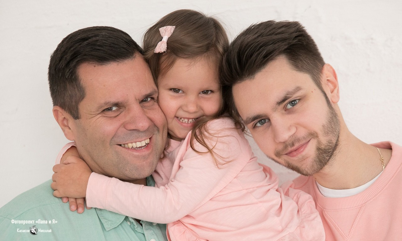ФОТОПРОЕКТ «ПАПА И Я». Николай Казаков. Профессиональный фотограф. Преподаватель фотографии
