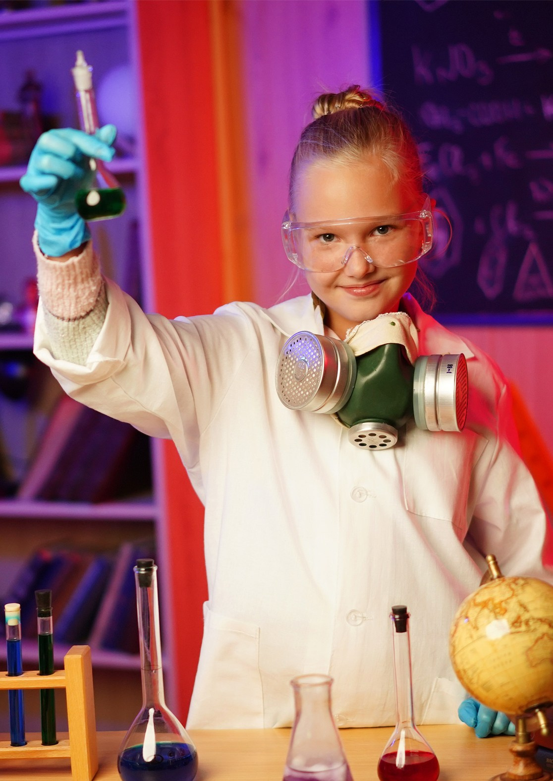 Фотосессия в стиле «Химики». GOTRA — выпускные альбомы в Тюмени