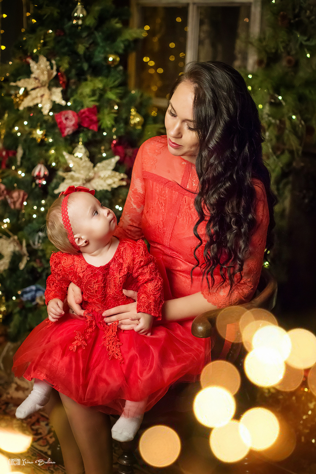 Детский новогодний портрет. Фотостудия Svet. Детский и семейный фотограф в Екатеринбурге