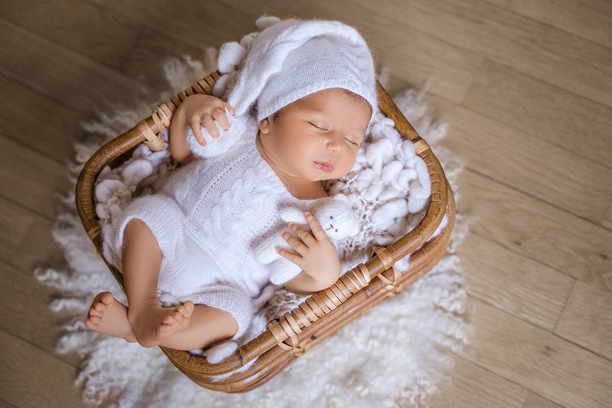 Фотосессия новорожденного в Москве