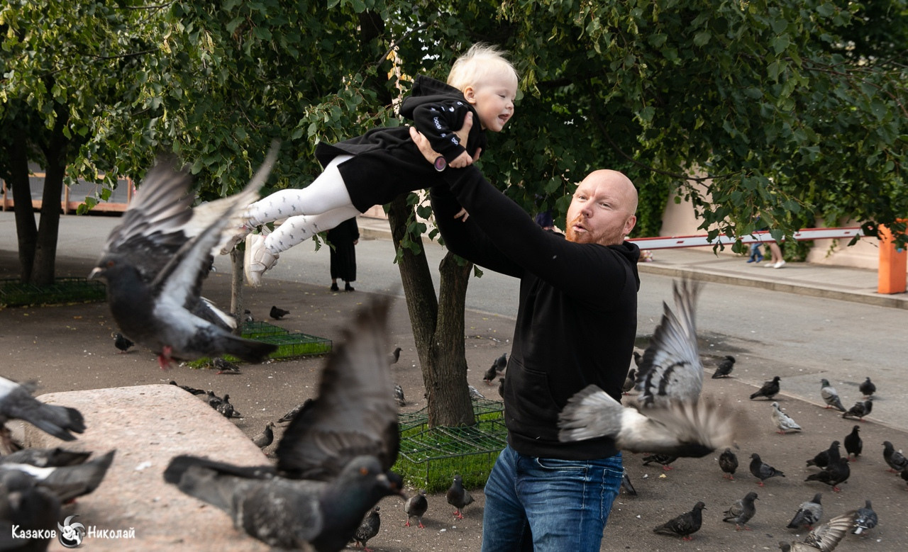 ФОТОПРОЕКТ «ПАПА И Я». Николай Казаков. Профессиональный фотограф. Преподаватель фотографии