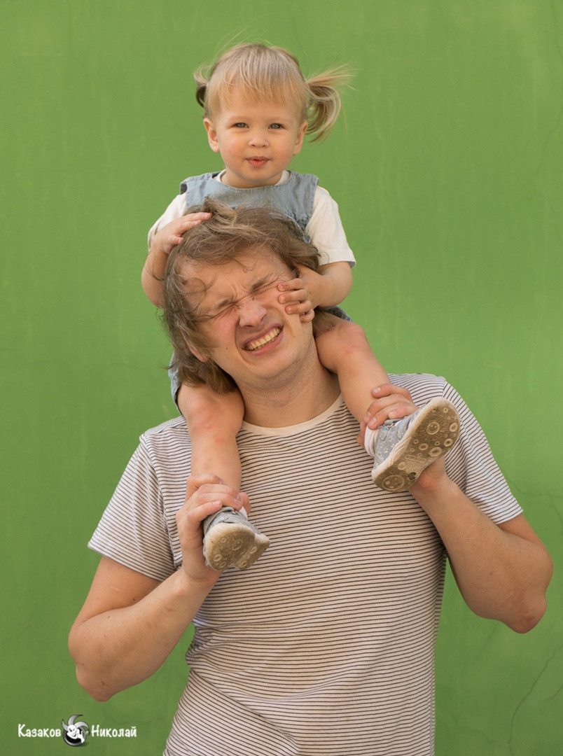 ФОТОПРОЕКТ «ПАПА И Я». Николай Казаков. Профессиональный фотограф. Преподаватель фотографии