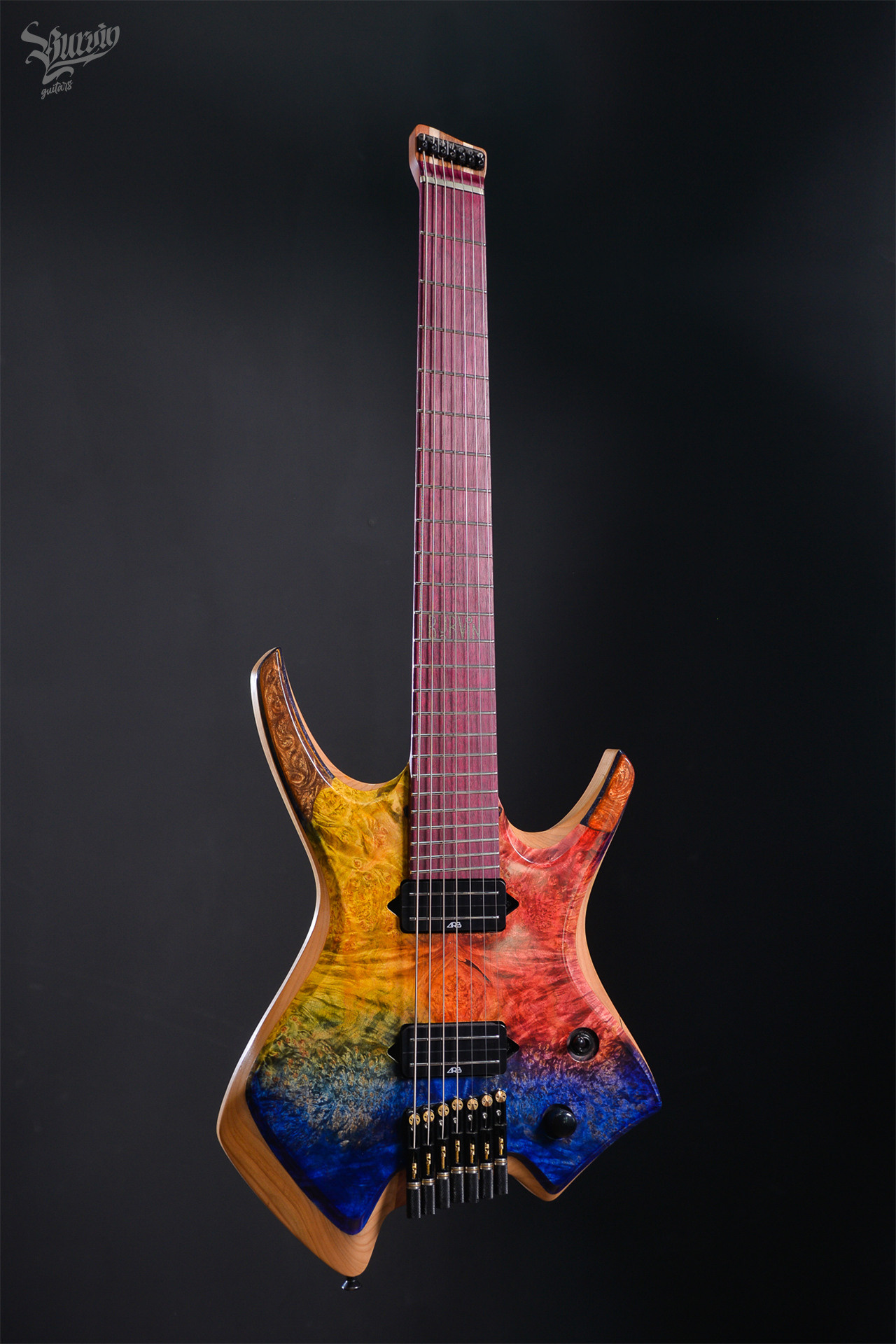 Decapitator Headless Prototype. Master of making guitars and basses to order