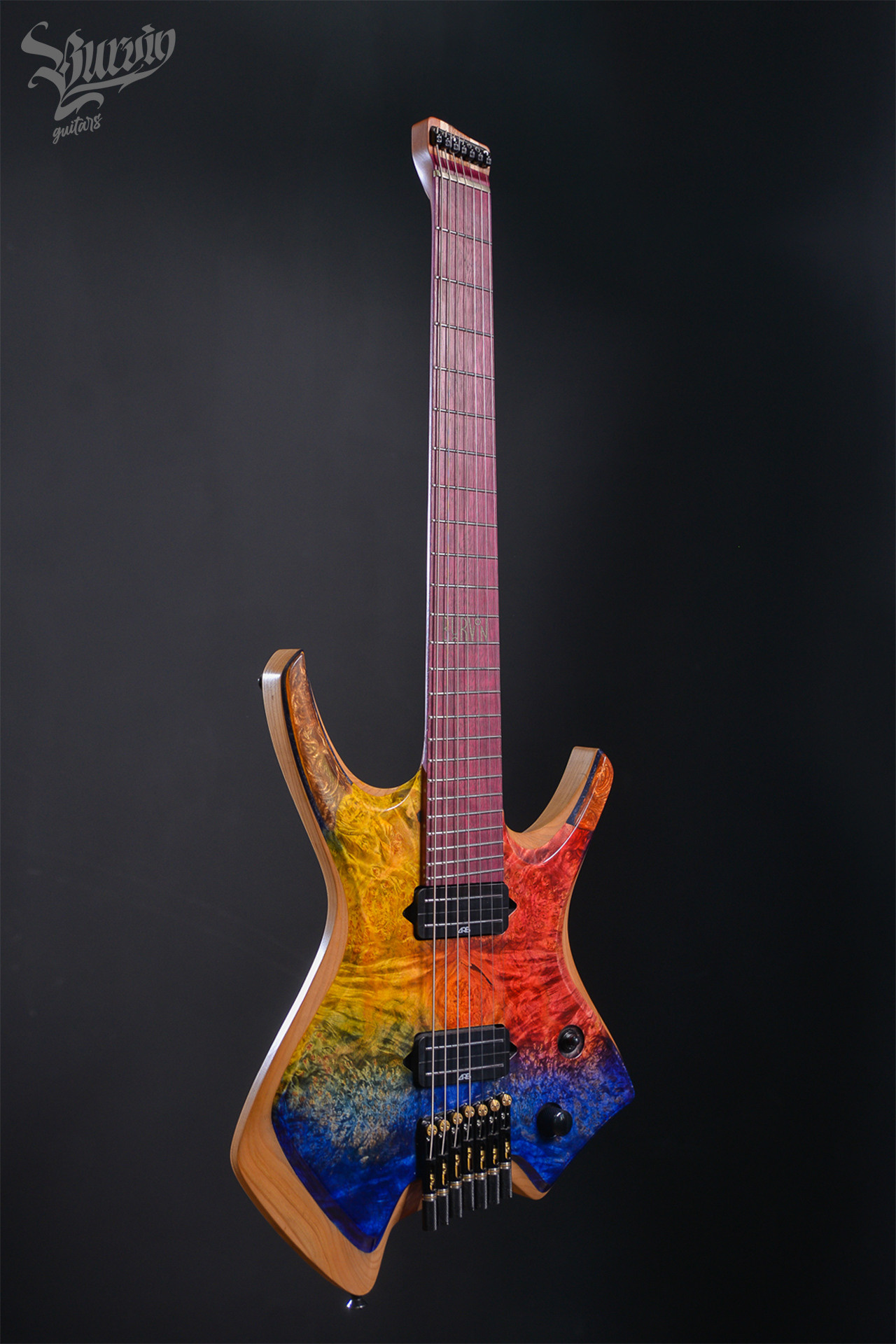 Decapitator Headless Prototype. Master of making guitars and basses to order