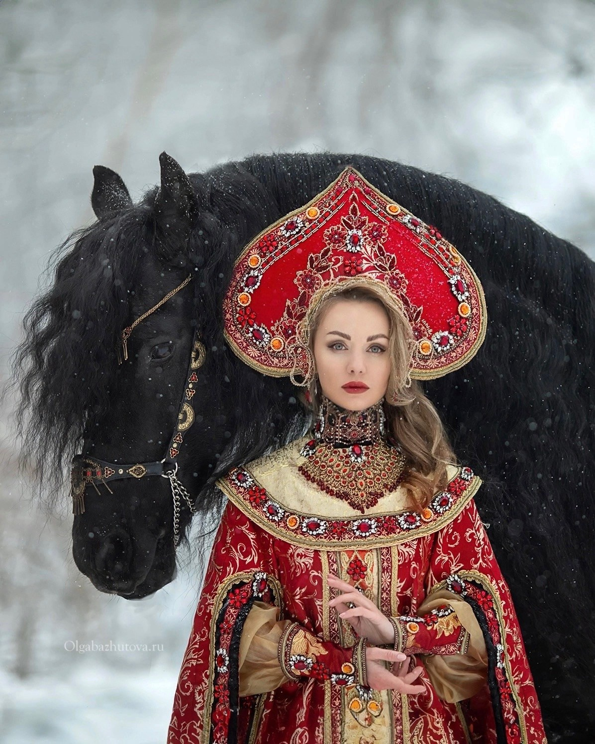 Любава. Русские народные костюмы в Москве