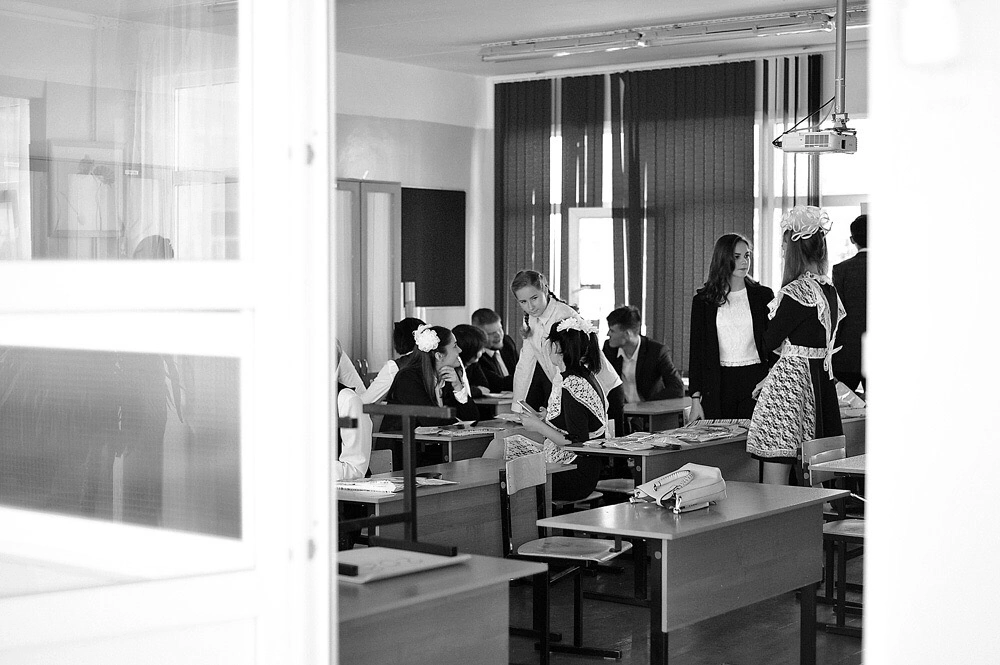 Школьный фотограф в Шаховской