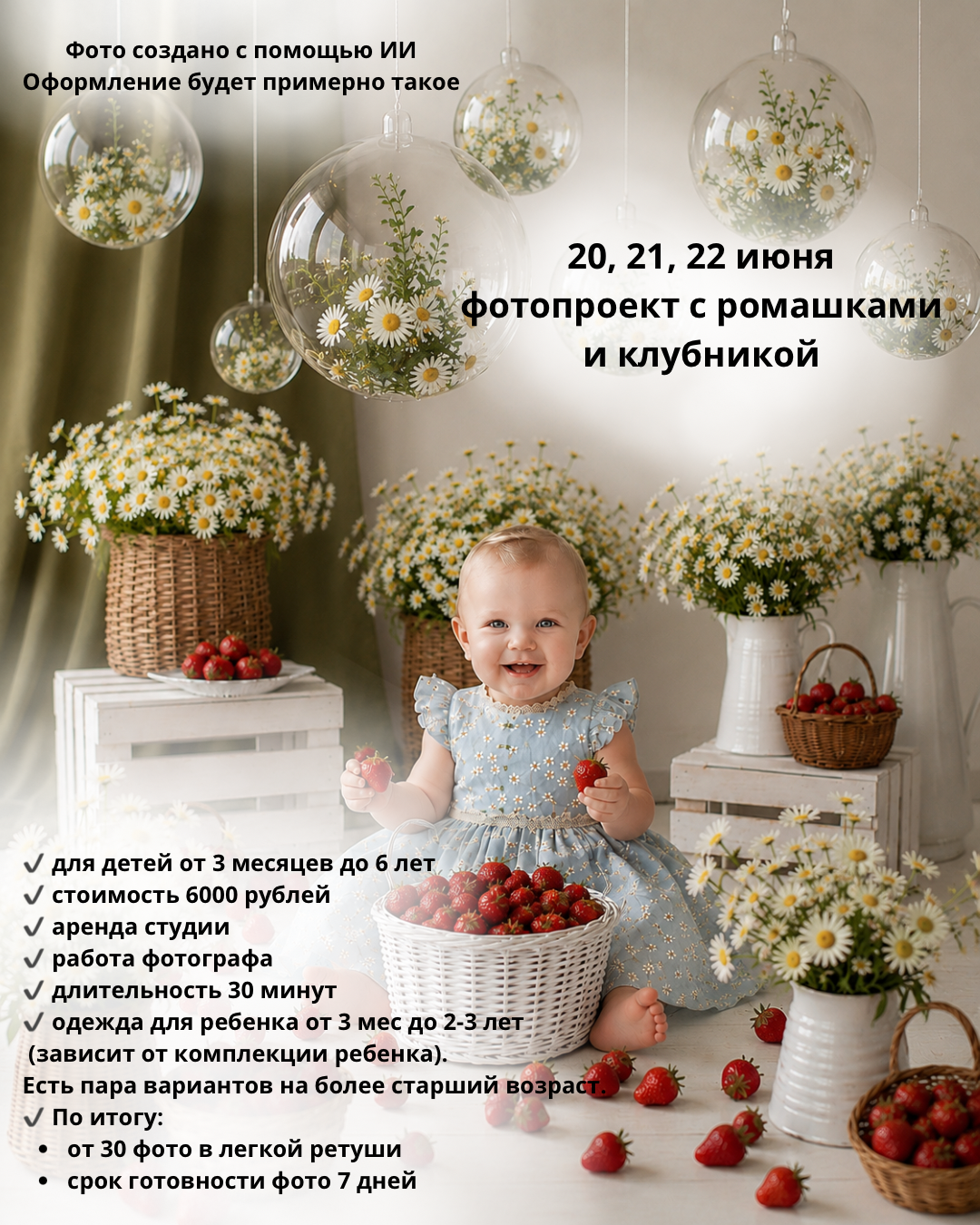 Детские фотопроекты в Краснодаре